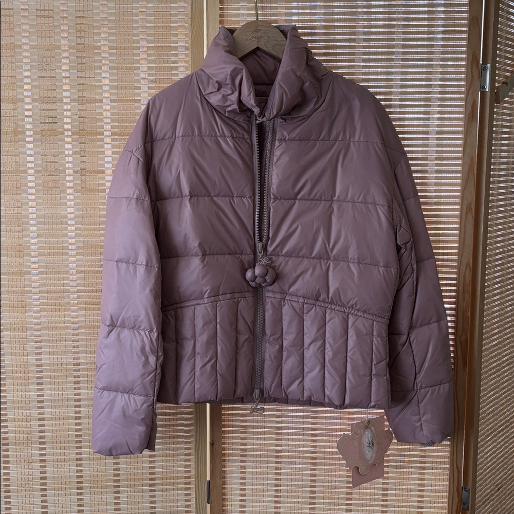 Lacemade Purple Puffer Coat